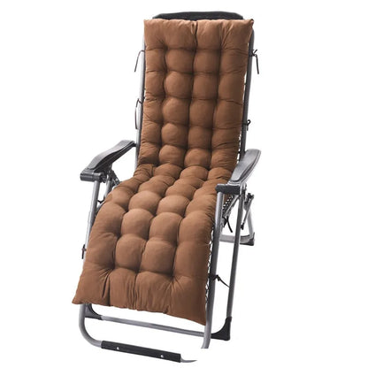 Lounger Chair Cushion Indoor Outdoor Patio Chaise Pad Replacement Rocking Mat for Furniture Sofa Thick High Back Chair Pads