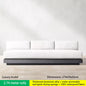 Luxury Outdoor Lounge Set - U-Shaped Sofa for Large Terrace, Pool Parties - Woven Design with Thick Cushions Coffee Table
