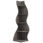 Corner Shelf, Modern 5-Tier Wall Corner Bookshelf, Stylish Corner Small Bookcase Storage Rack Plant Stand