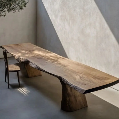 Restaurant Minimalist Dining Table Nordic Wooden Living Room Dining Table Kitchen Luxury Modern