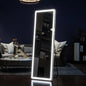 63"x20" Full Length Mirror with Lights,LED Mirror Full Length,Lighted Floor Mirror with Stand,Full Body Mirror with Dimming