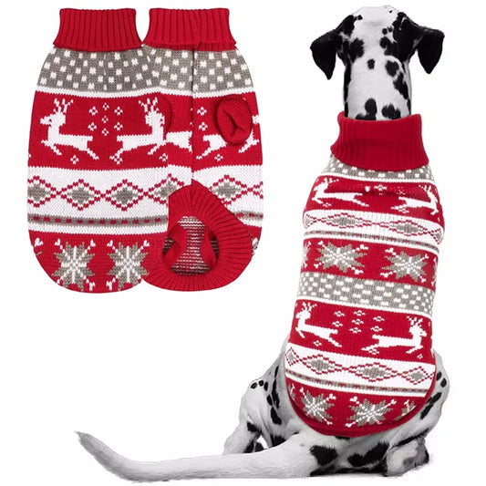 XS-XXL Christmas Pet Dog Sweaters