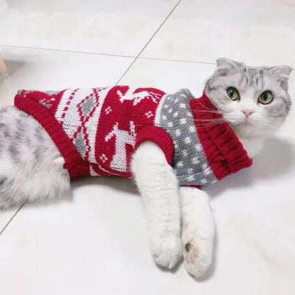 XS-XXL Christmas Pet Dog Sweaters