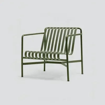 Modern Simple Leisure Outdoor Patio Furniture Balcony Open Air Garden Wrought Iron Dining Table and Chairs Set Outdoor Furniture