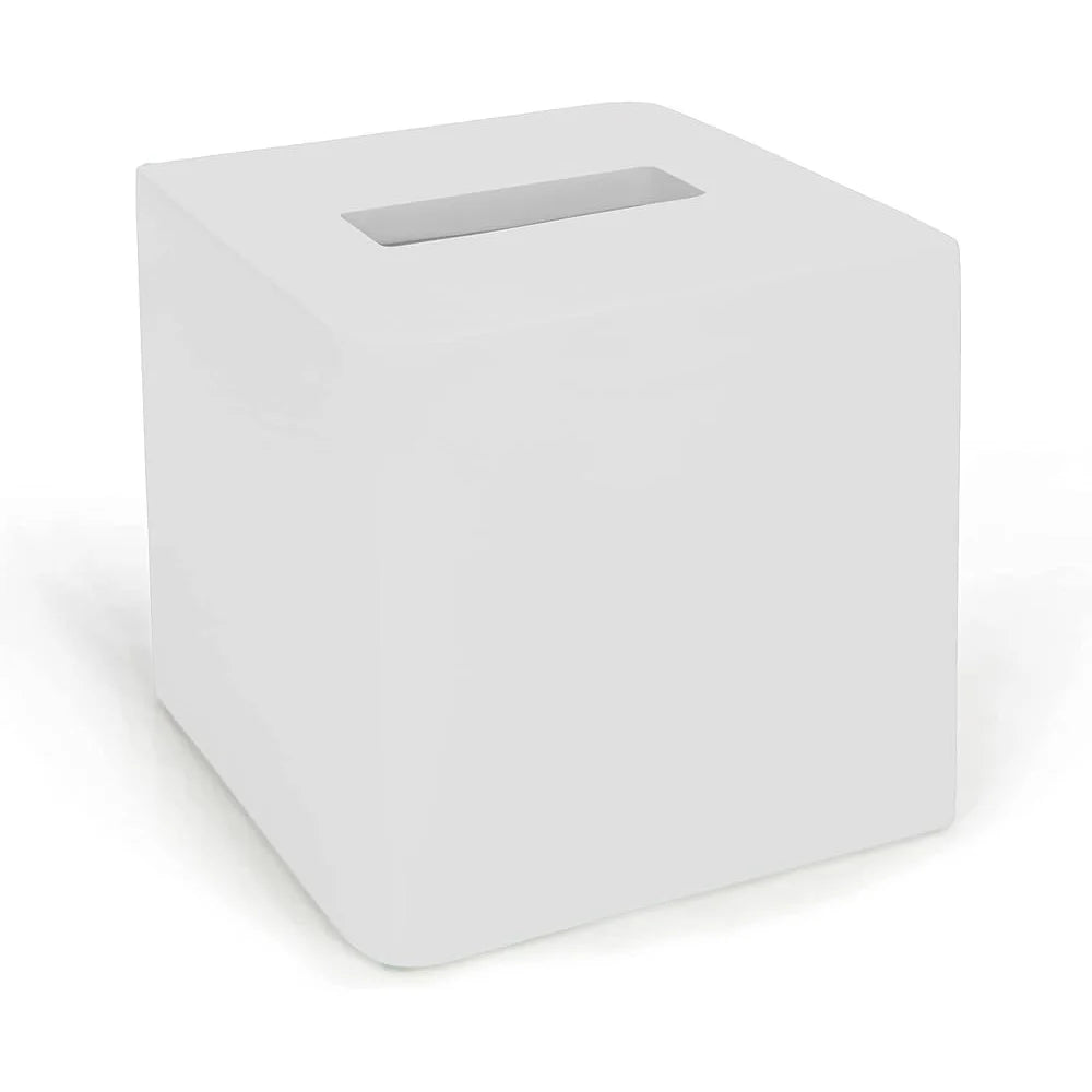 White Round Bathroom Tumbler Accessory
