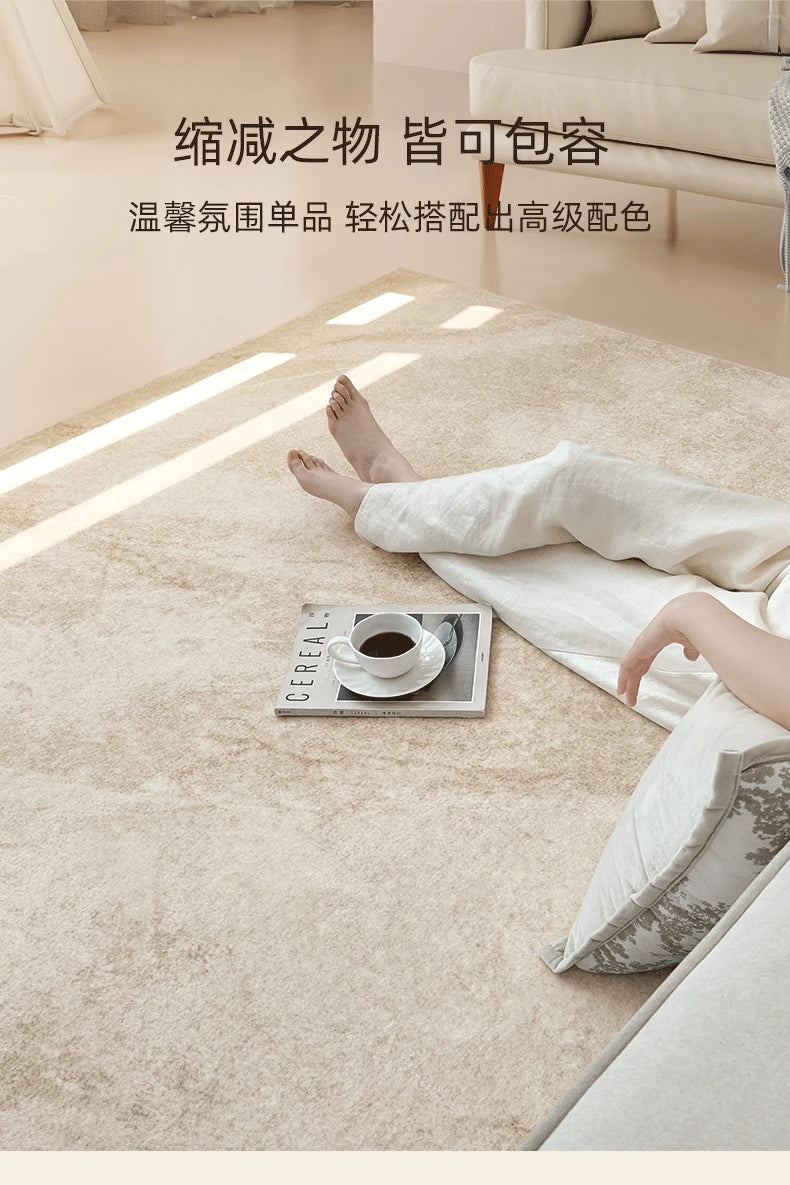 Minimalism Bedroom Decor Marble Carpet Light Luxury Carpets for Living Room Fluffy Soft Plush Floor Mat Home Thick Washable Rug