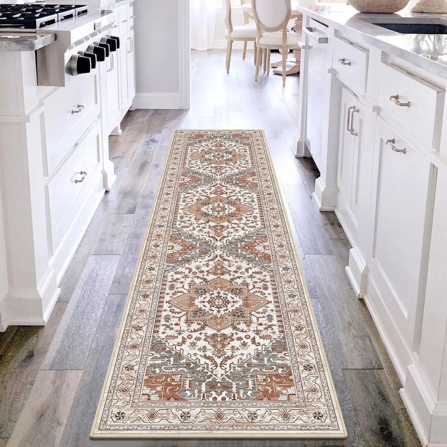 Hallway Runner Rugs Non Slip Machine Washable Carpet for Kitchen Entryway Living Bedroom Laundry Room Home Decoration