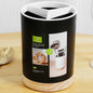 Kitchen Utensil Storage Holder Rotatable 3-Grid Tableware Drainer Chopstick Spoon With Removable Divider NE