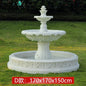 Outdoor garden, fish pond, water feature, courtyard floor-to-ceiling decoration Large European-style flowing water fountain,