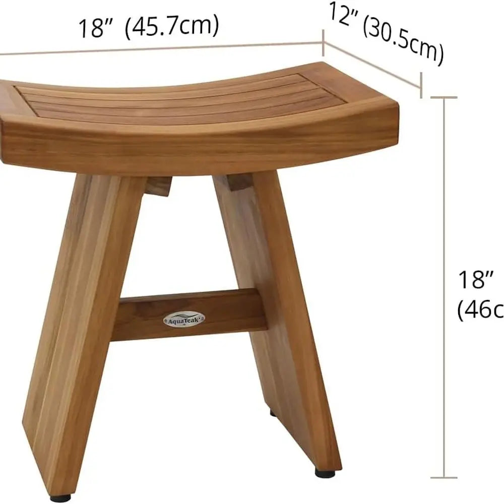 The Original 18" Asia Teak Shower Bench