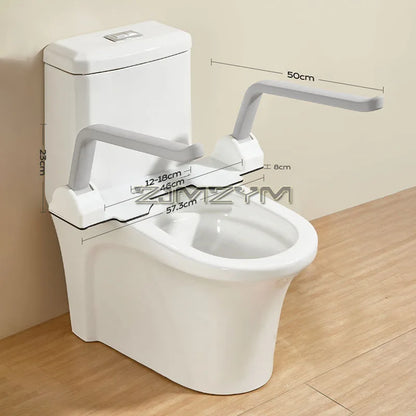 Toilet Handrail for the Elderly Safety Non-slip Toilet Bathroom Help Shelf Toilet Seat Foldable Handle