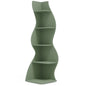 Corner Shelf, Modern 5-Tier Wall Corner Bookshelf, Stylish Corner Small Bookcase Storage Rack Plant Stand
