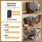 Foldable Wabi Sabi Dining Tables Mid Century Space Saving Design Waterproof Dining Tables Unique Retro Столы Обеденные Furniture