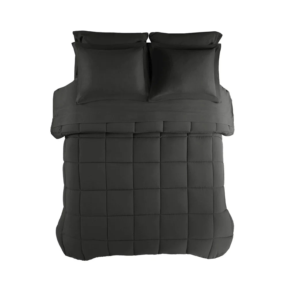 7-Piece Lightweight Queen Comforter Set