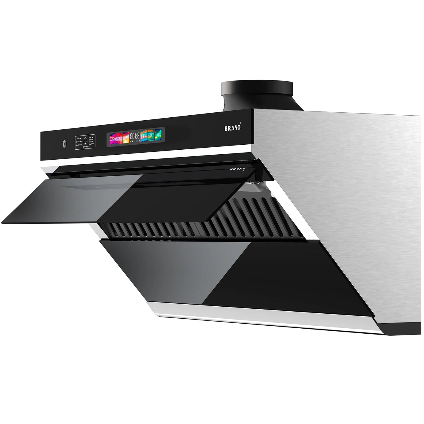 Under Cabinet Range Hood 30/36 inch, 900 CFM Kitchen Hood with Voice/Gesture/Touch Control,Ducted/Ductless Convertible