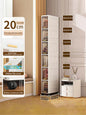 Gap storage cabinet, multi-functional ultra-thin organizer-suitable for kitchen and bathroom gaps, storage cabinet, home storage