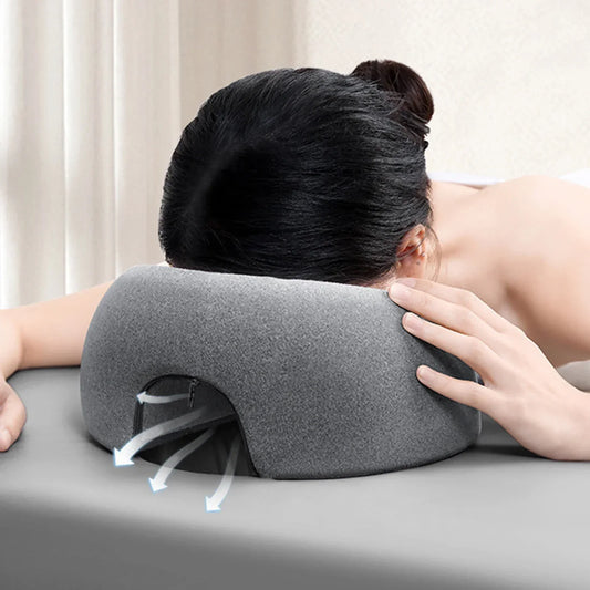 Face Down Pillow Desk Nap Pillow Prone Resting Comfort Memory Foam Ergonomics Home Massage Headrest