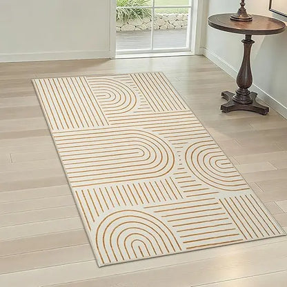 10x14 Living Room Area Rug - Modern Abstract Large Area Rugs Non-Slip Stain Resistant Carpets