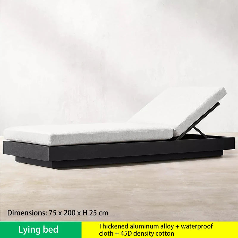 Luxury Outdoor Lounge Set - U-Shaped Sofa for Large Terrace, Pool Parties - Woven Design with Thick Cushions Coffee Table