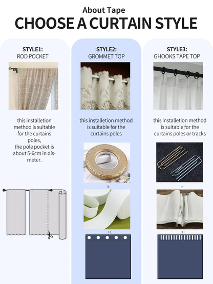 Tiffany Blue Curtains Blackout High-end Heat Insulation Sun Protection Multi-color Optional