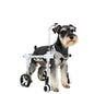 Upgraded Lightweight Extendable Adjustable Four Wheel Dog and Cat Wheelchair for Hind Limb Rear Leg Support Pet Mobility Aid