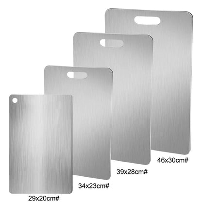 Stainless Steel  Double Sided Cutting Board