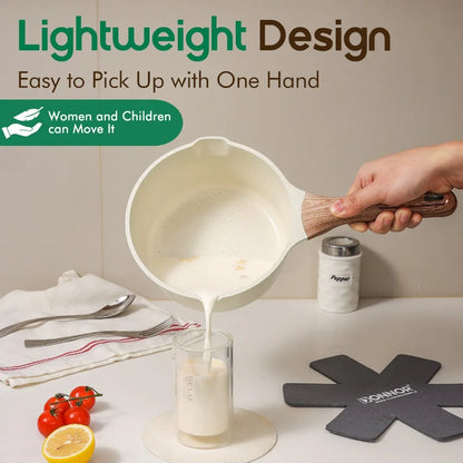 Ceramic Cookware Sets Pots and Pans Set Nonstick  Induction Cookware Kitchen Cooking Set with Frying Pans Set