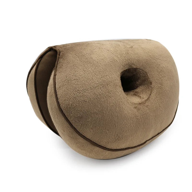 Multifunction Dual Comfort Orthopedic Cushion Pelvis Pillow Memory Foam Hip Lift Hips Up Seat Cushion for Pressure Relief