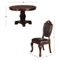 5pc Dining Set with 1 Classic Dining Table & 4x Side Chairs,Round Table, Chair