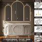 Luxury Skincare Bathroom Cabinet Over Dressers Organizer Mirror Storage Cupboard Perfume Vanity Archivadores Trendy Furniture