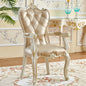 European Solid Wood Dining Chair Princess Lazy Throne Luxury Lounge Chair Fashion Butterfly Ergonomic Muebles Entrance Furniture