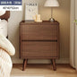 Solid wood bedside table simple Chinese Nordic home storage cabinet storage bedroom bedside floor storage cabinet