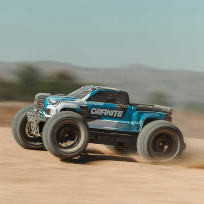 Garden Furniture .RC Truck 1/10 Granite 4X4 223S BLX BRUSHLESS Monster Truck RTR with DSC, Blue, ARA4302V4T1