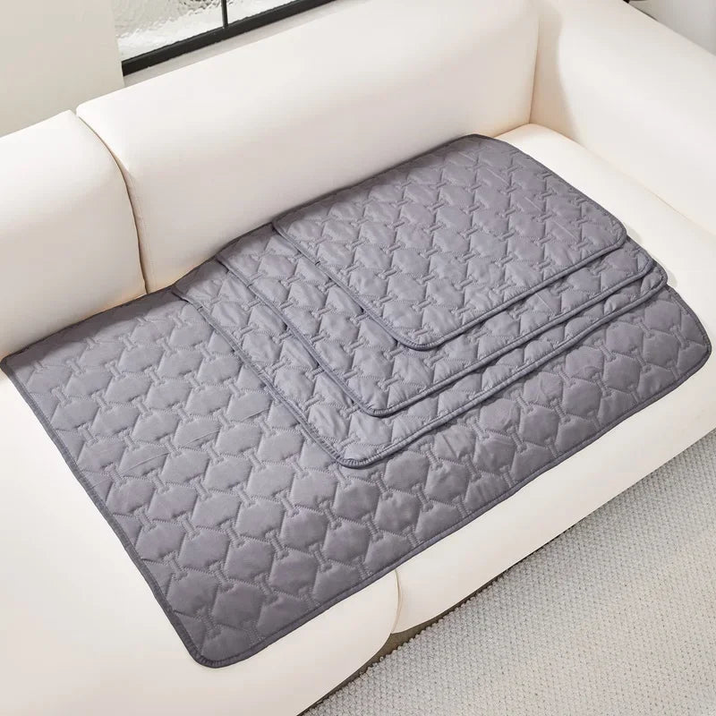 Water Repellent Dog Bed Sheet Covers Non-Slip Pet Bedspread Pad Cats Dogs Sofa Protection Slipcover Reusable Furniture Protector