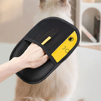 Pet Hair Remover Mitt Pet Grooming Gloves Pet Hair Remover Gloves for Dog Cat Rabbit with Long/Short/Curly Hair