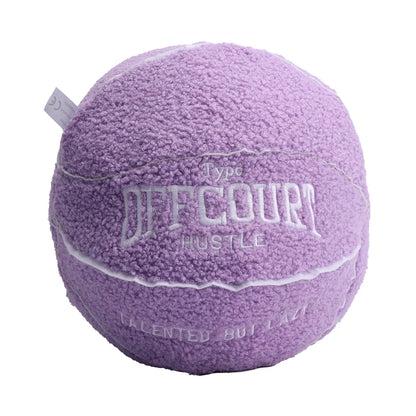 25CM Offcourt Basketball Plush Pillow Soft and Trendy Basketball Plush Toy Children Birthday Boyfriend Gifts Home Decoration