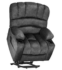 Sleeper Sofa Pullout Bed for Living Room.L Shaped Couch with Storage Chaise.USB.Cup Holder (Dark G