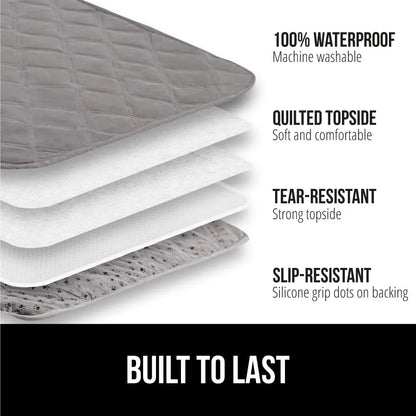 Waterproof Dog Blanket, Couch Cover for Dogs Washable, Protects Sofa, Furniture, Crate, Car, RV Essentials