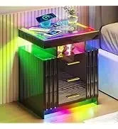 RPD4-LED Couches for Living Room.Modular Sectional Sofa Set Storage Ottomans.Oversized U Shapped