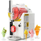 Slushie Machine for Home No Ice Needed,Frozen Drink Maker with LED Display & 6 Pre-Set Programs,Quiet Compressor Slushy Machine