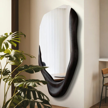 Irregular Wall Mirror Living Room Modern Girls Men Bedroom Bathroom Luxury Funky Mirror Asymmetrical Espelhos Home Decorations