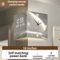 Living Room Corner Wall Mounted Clocks Double Sided Needle Digital Wall Clocks Acrylic Modern Design Clock Luxury Home Decor