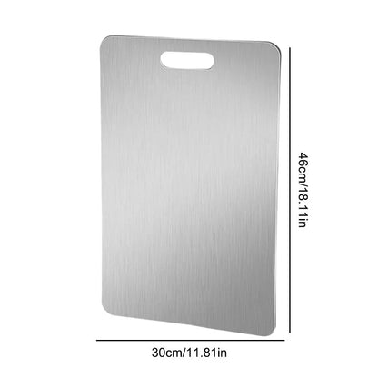 Stainless Steel  Double Sided Cutting Board