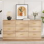 9 Drawer Long Dresser for Bedroom,