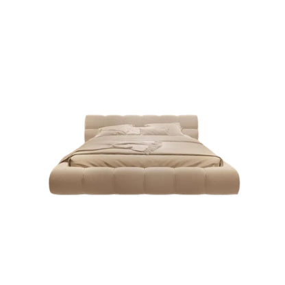 European Fancy Bed Frames Queen White Lounge Deluxe Bed Upholstery