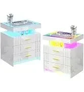 RPD4-LED Couches for Living Room.Modular Sectional Sofa Set Storage Ottomans.Oversized U Shapped