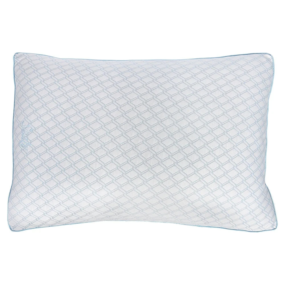 Cooling Performance Pillow King Odor Neutralizing Extra Firm Support Machine Washable Hypoallergenic Comfort Fabric Moisture