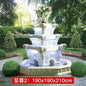 Outdoor garden, fish pond, water feature, courtyard floor-to-ceiling decoration Large European-style flowing water fountain,