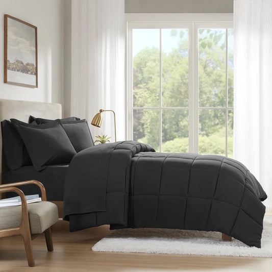 7-Piece Lightweight Queen Comforter Set