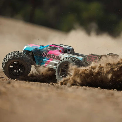 ARRMA ARA8608V6 KRATON V6 6S 4X4 BLX Brushless 1/8 RC Electric Remote Control Model Car Monster Truck Adult Children's Toys